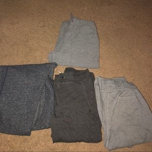 4 pair boy joggers